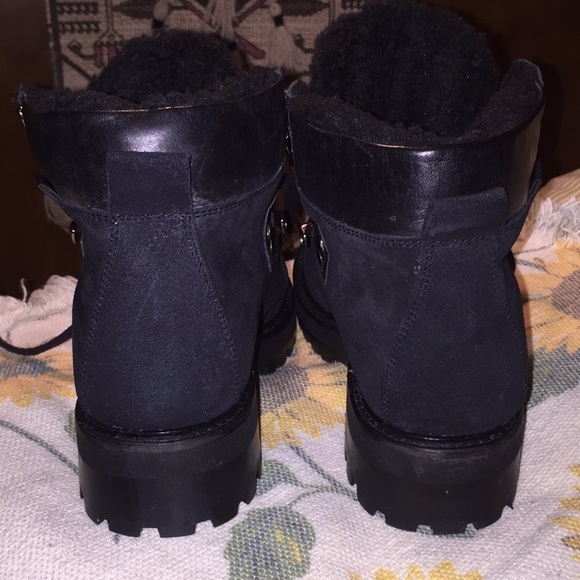 Baxter Shearling Hiker Boot Suede US 7 - Picture 7 of 8